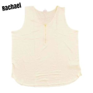 LuLaRoe Rachael Zipper V Neck Tank Top